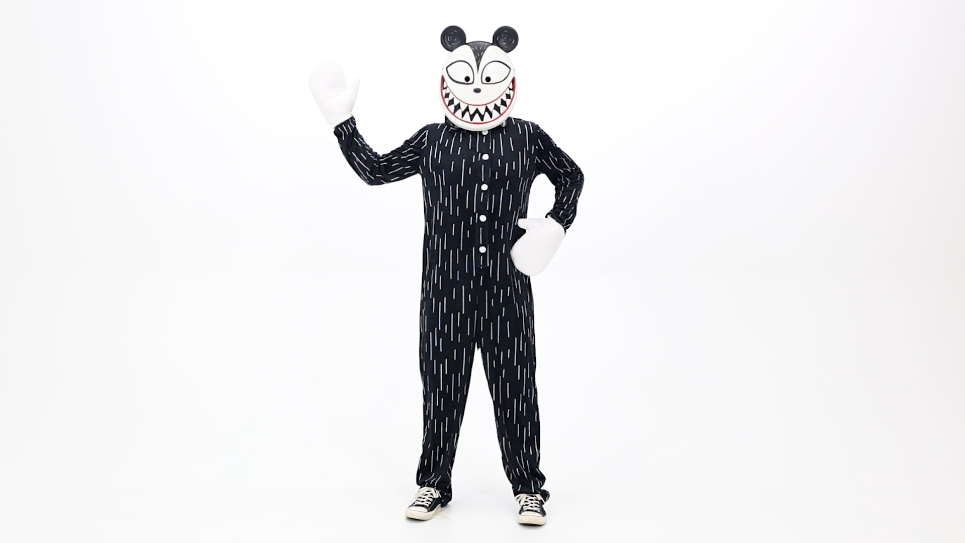 FUN7395AD Adult Nightmare Before Christmas Scary Teddy Costume